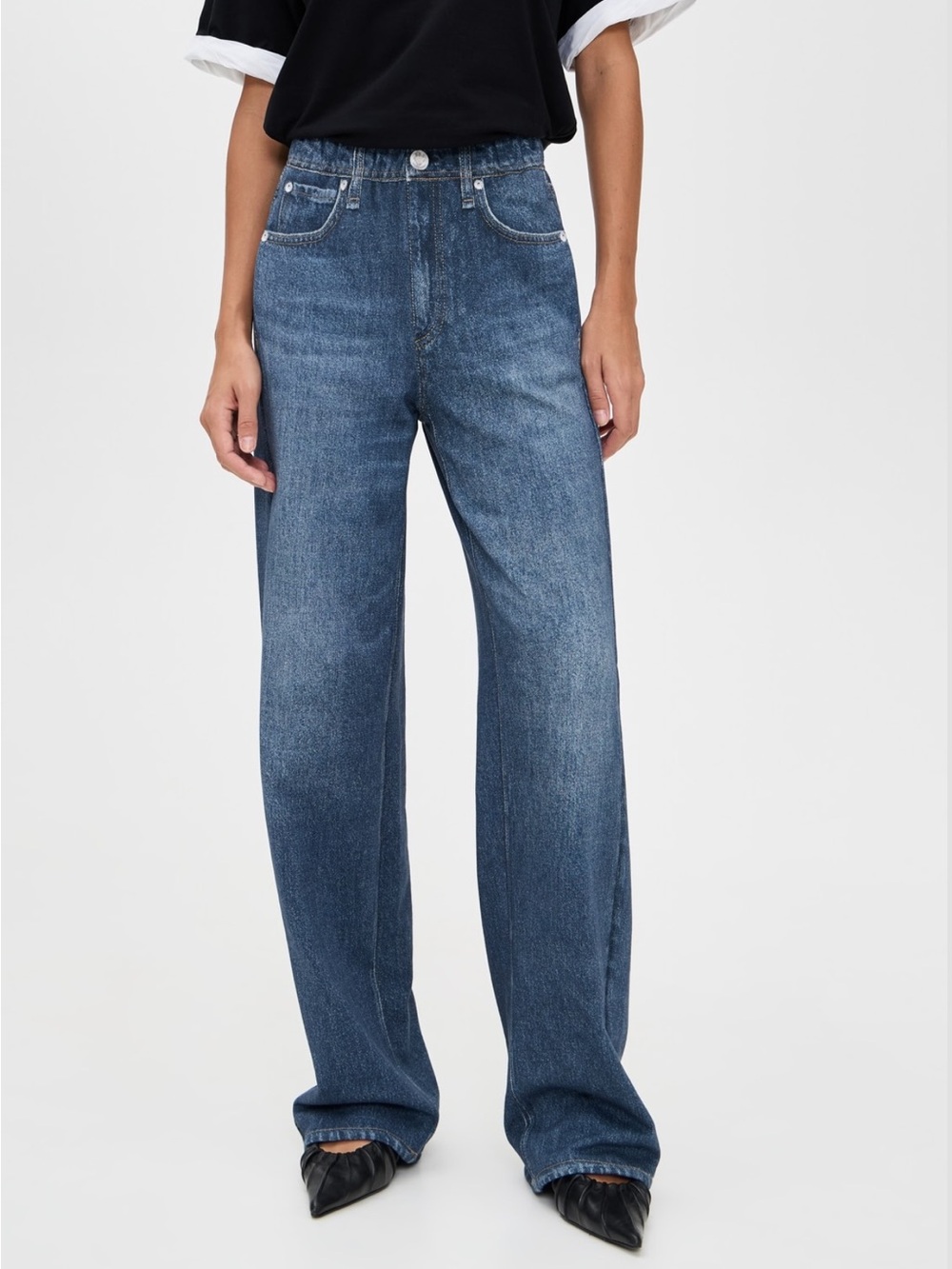rag & bone Miramar Terry Wide Leg Pants